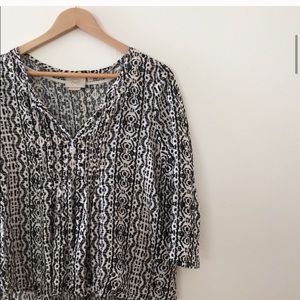 Anthro Vanessa top size 4